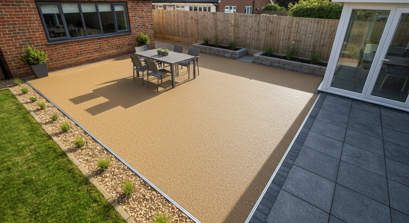 how much does a resin patio cost