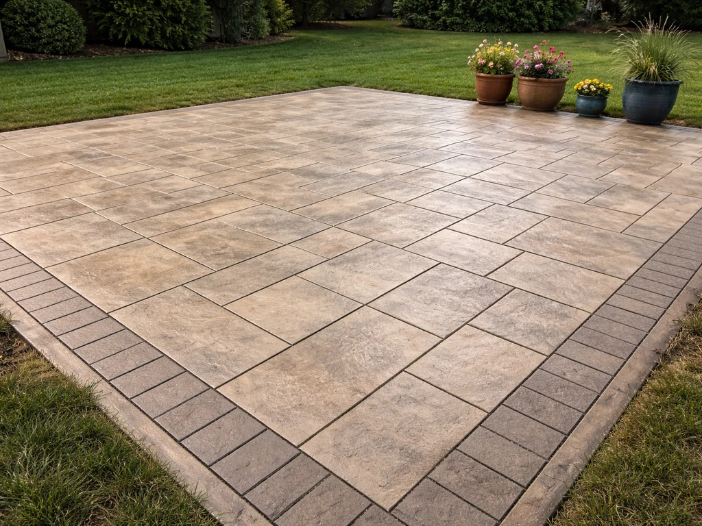 How Much Does a 20x20 Stamped Concrete Patio Cost?