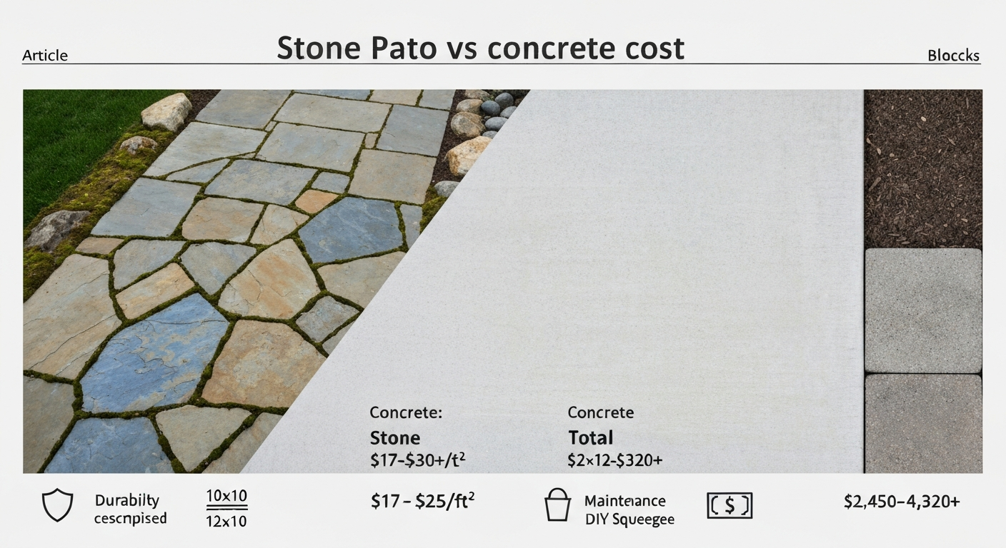 concrete vs stone patio cost